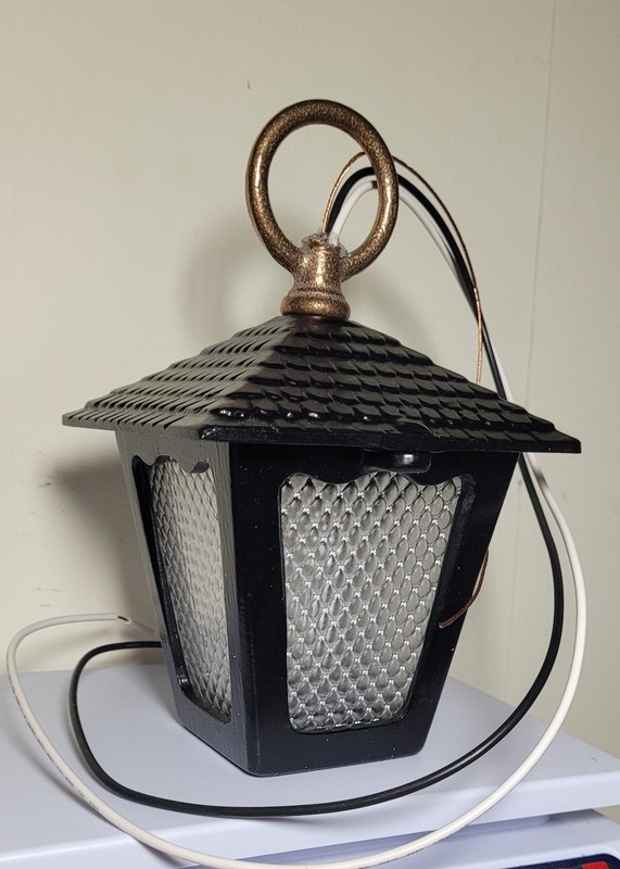 Replacement LARGE jockey lantern.Sturdy american made aluminum wired lantern. gallery