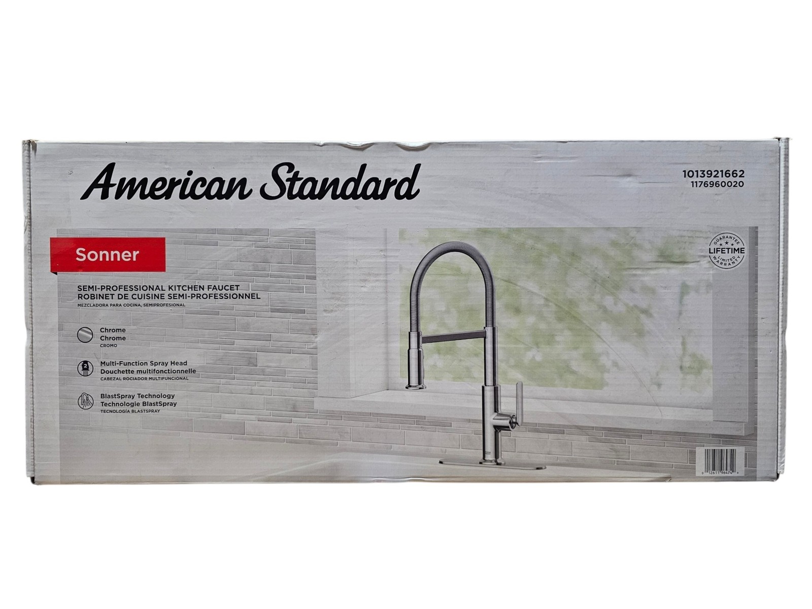 American Standard Sonner Single Handle Pull-Down Kitchen Faucet Chrome 117696002 gallery