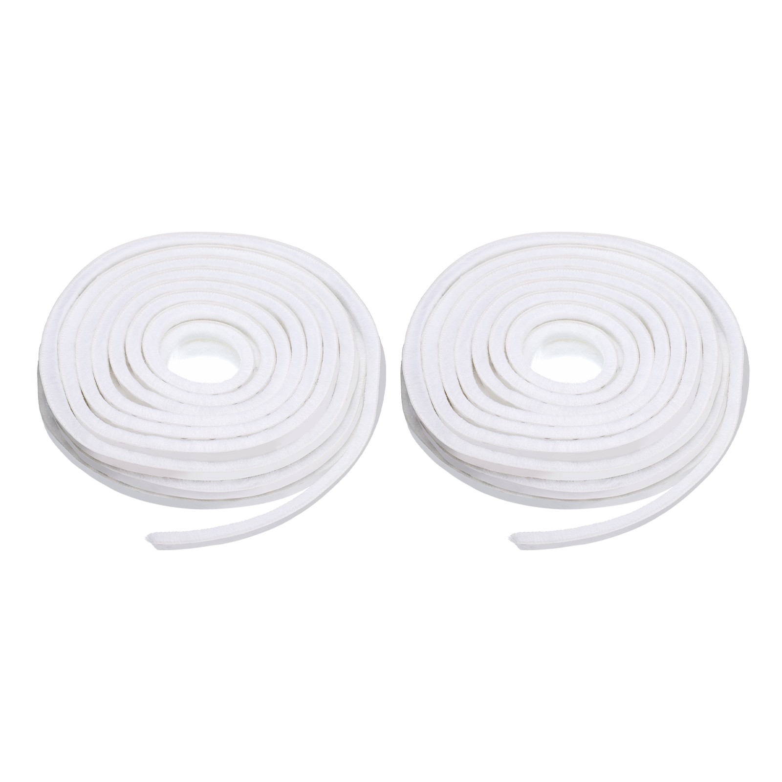 2pcs Weather Stripping Door Seal 32.81ft 394" 10m x 7mm x 6mm, White gallery