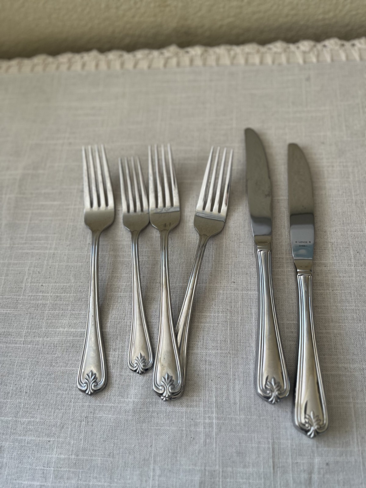 Lenox Butlers Gourmet Stainless Flatware Limited SIX Misc Pieces gallery