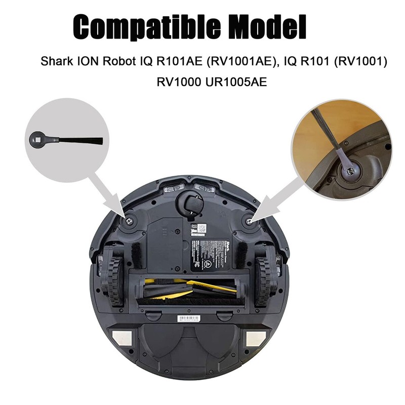 6pcs for Shark Side Brushes Replacement IQ Robot Robot Vacuums part gallery