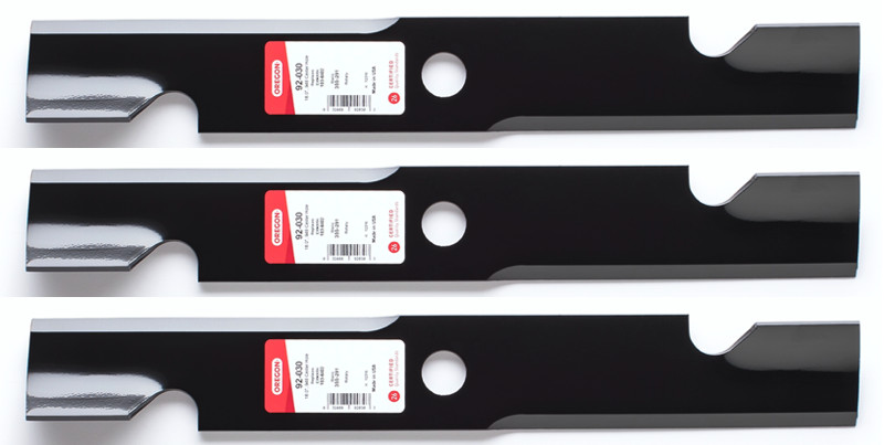 3PK Oregon 92-030 Blades Exmark Lazer Z Toro 52" 103-6402 103-6402-S 109-6873 gallery