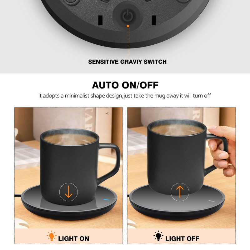Coffee Mug Warmer with Auto Sensor, Smart Coffee Cup Warmer for Desk, Electric gallery