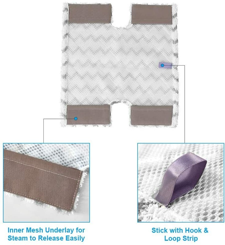 Microfiber Steam Mop Replacement Pad for Shark Lift-Away Pro Steam Pocket XTP184 gallery
