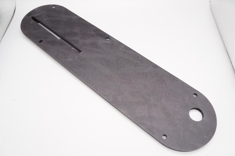 Single Piece Zero Clearance Throat Plate Dado Insert for Ridgid R4512 Table Saw gallery