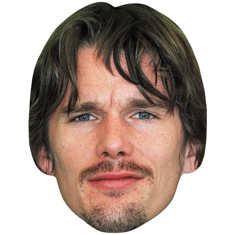 Ethan Hawke (2001) Celebrity Mask, Flat Card Face, Fancy Dress Mask gallery