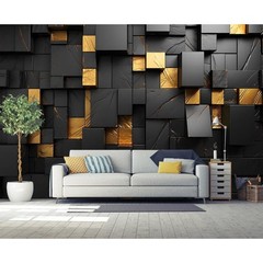 High Quality Fabric Wall Mural Heavy Duty Non Peel Stick Custom Size Decoration