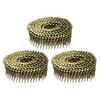 1200 Count Siding Nails 1-1/2" x 0.083" 15-Degree Ring Shank Collated Wire Coil gallery