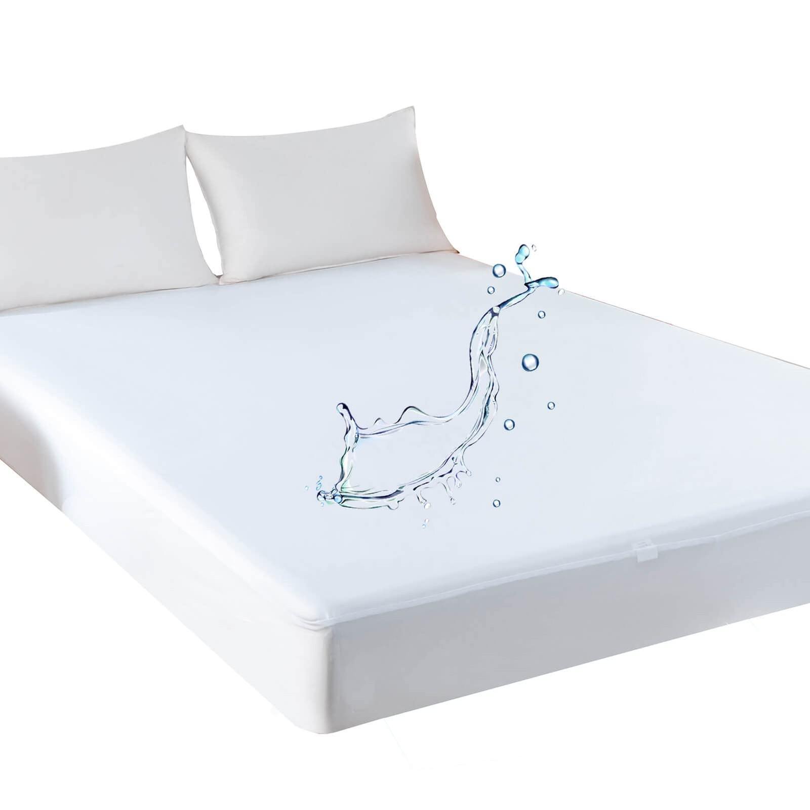 Kingnex Waterproof RV Short Queen Mattress 60x75, White gallery