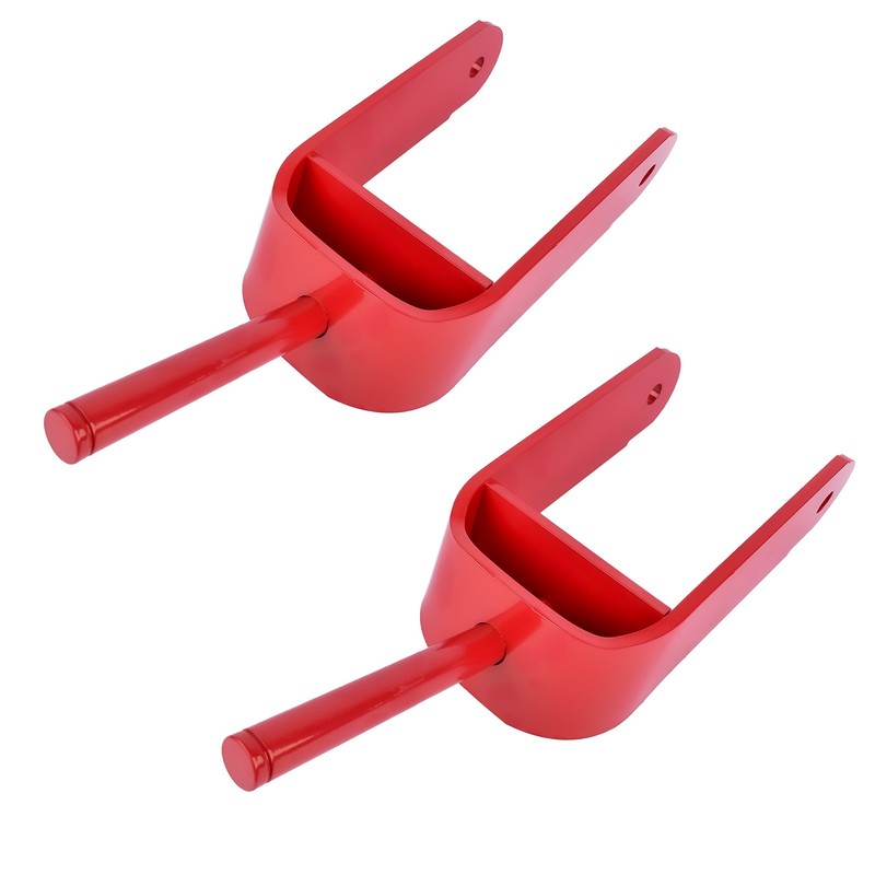 2* Red Caster Fork Assembly 110-6581-01 Replacement for Toro Lawn Mower Tractors gallery
