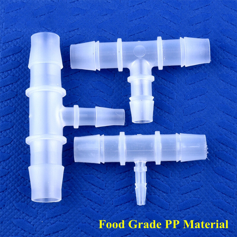 T Type Three Way Plastic Pagoda Reducing Connector Pipe Hose Joiner Tube Fitting gallery