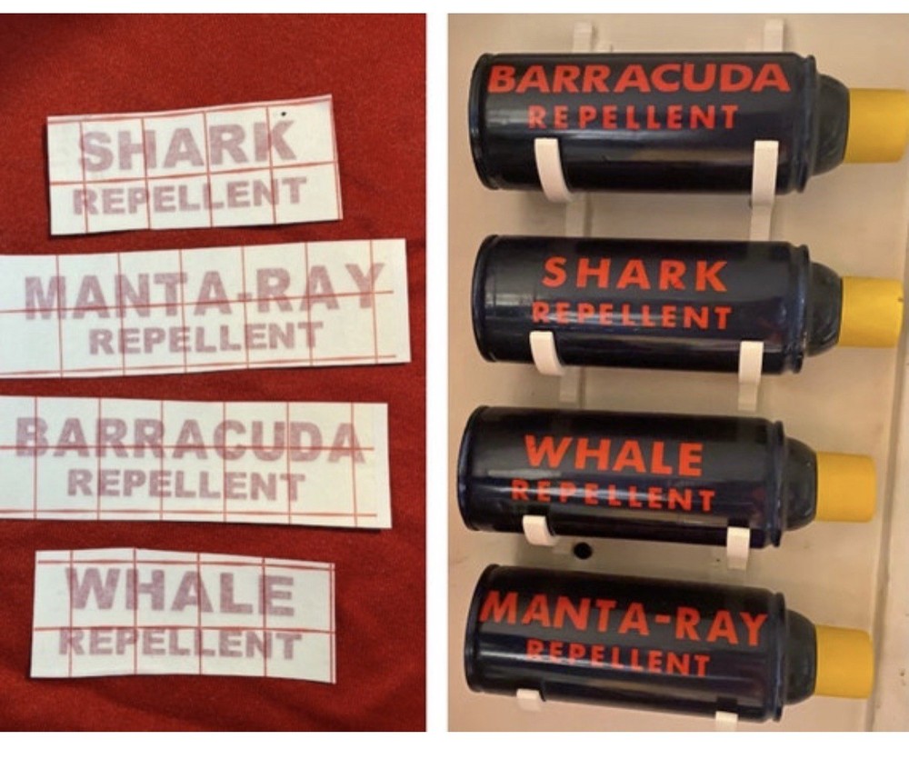 Bat Repellent Decal Set - Batman 66
