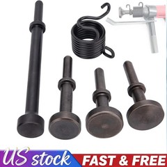 5Pack Smoothing Pneumatic Air Hammer Bits Air Chisel Bits Tool Set W Spring NEW