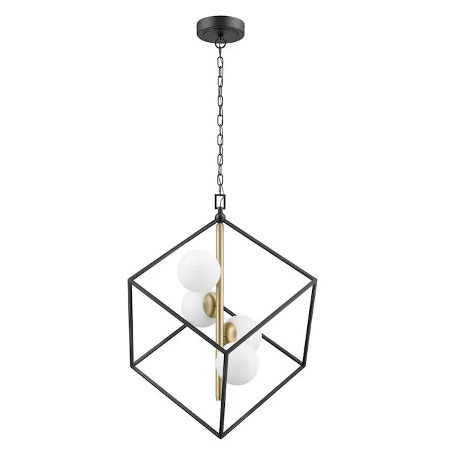 Origin21 Maren 4 Light Matte Black Modern/contemporary Integrated Chandelier gallery