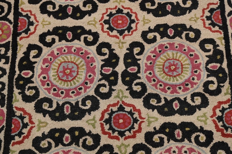 Geometric Transitional Oriental Area Rug Wool Hand-tufted Home Decor 5x8 Carpet gallery