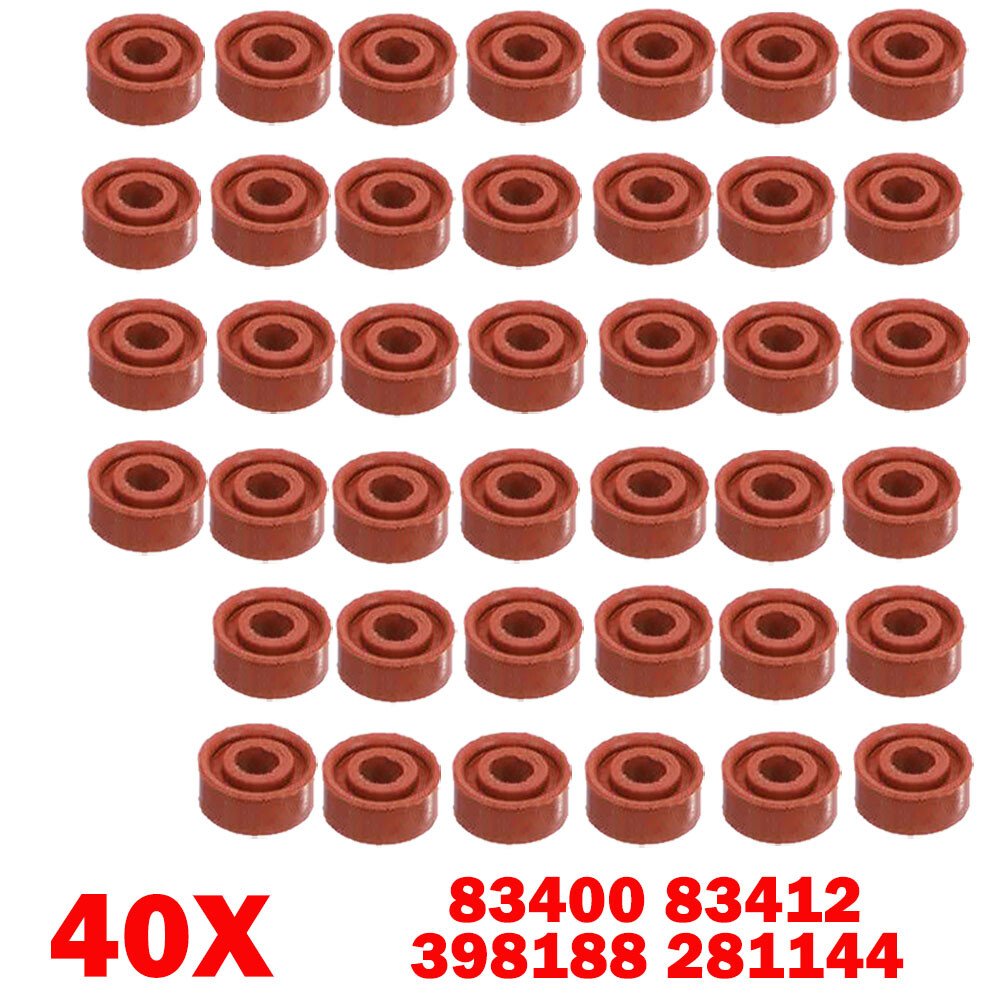 40 Pack Carburetor Needle Seat Kit For Briggs&Stratton 398188 281144 83400 83412 gallery