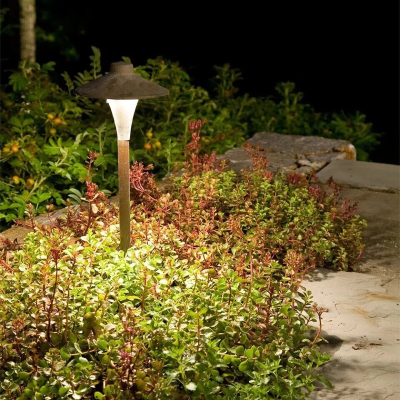 Cast Source SLC Cast CCH1CB Classic Small China Hat Area-Path Light Bronze gallery