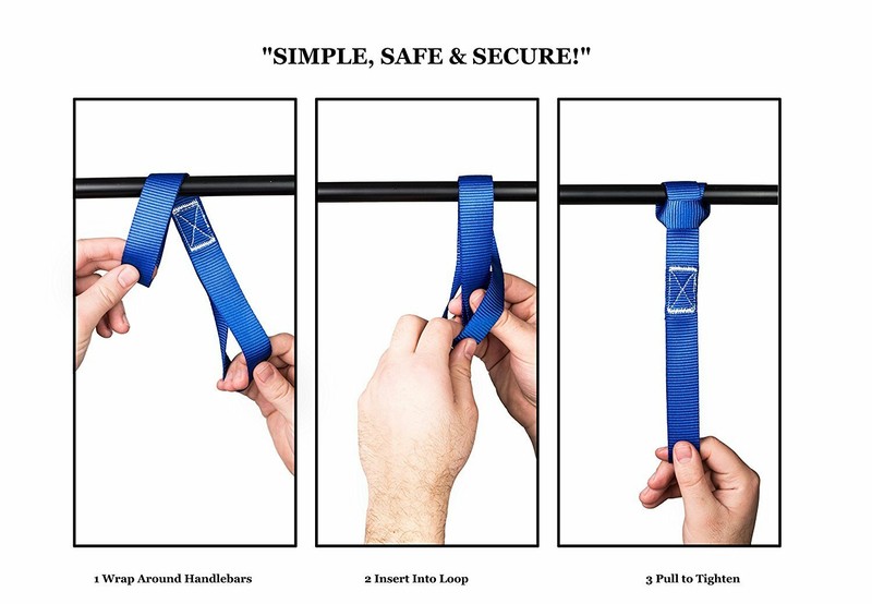 Soft Loop Tie Down Straps - 1,500Lbs Load Capacity & 4,500 Lbs Breaking Strength gallery