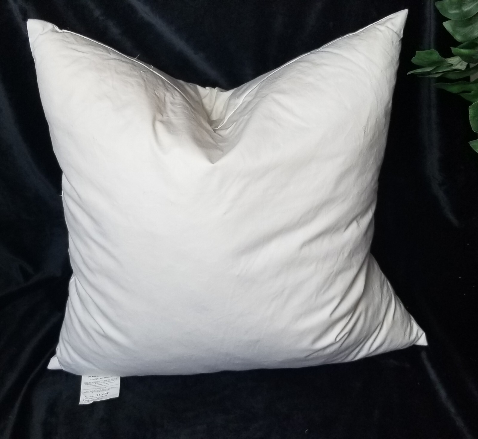 Duck Feather & Down Pillow Insert/ Form Throw Couch Decorative 24 x 24 gallery