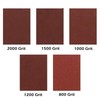 30PCS 800-2000 Grit Sanding Discs 5 in 8-Hole Hook Loop Orbital Sander Paper Pad gallery