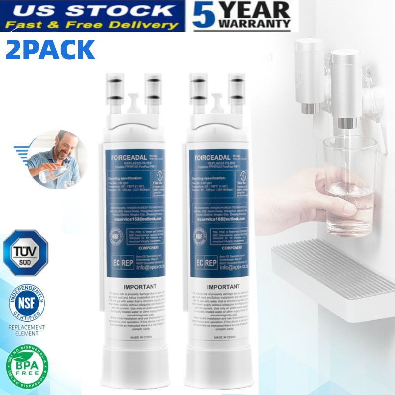 2Pack for Frigidaire PWF-1 FPPWFU01 Refrigerator PurePour Water & Ice Filter gallery