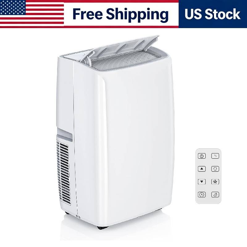 Sleep Mode 50dB Portable Air Conditioner 14000 BTU 3-in-1 Auto Swing 750 Sq Ft gallery