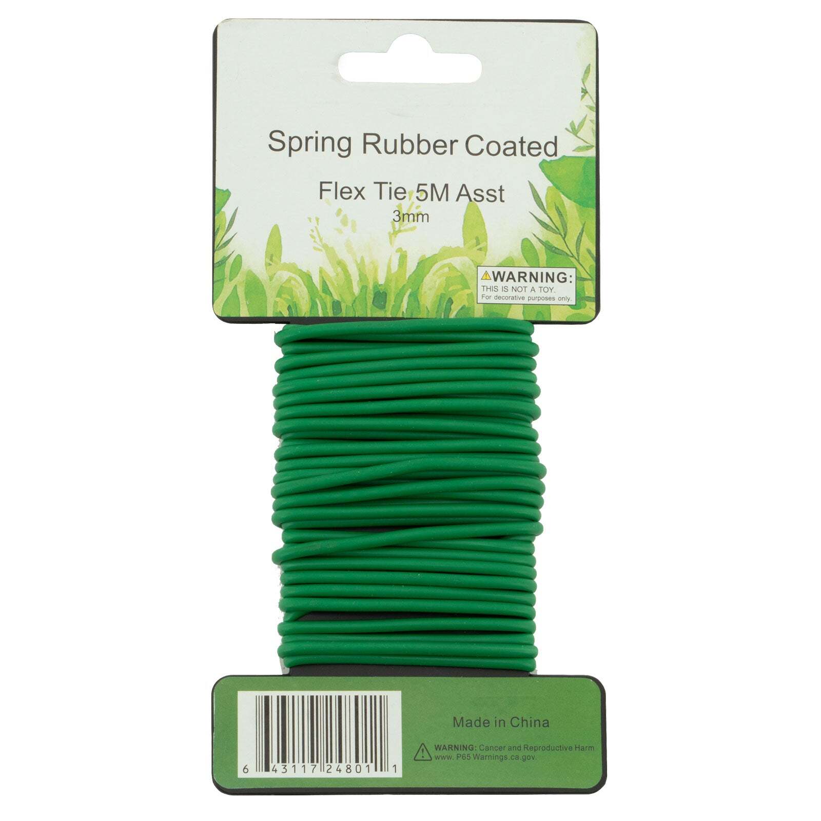 Tool Essentials 16ft Flexible Rubber Coated Garden Wire Tie gallery
