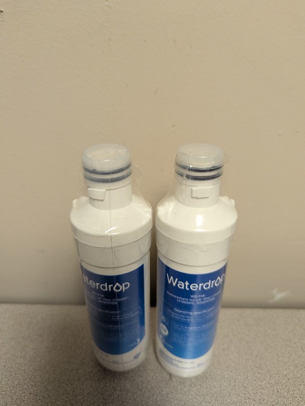 2 Pack Waterdrop Replacement Refrigerator Water Filter WD-F46 for LG gallery