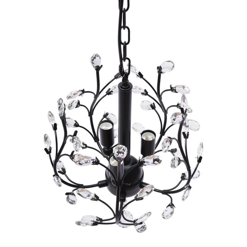 Mini Crystal Ceiling Light Chandelier E12 Pendant Hanging Lamp Fixture Kitchen gallery