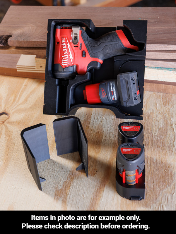 Milwaukee Packout Insert for M12 Fuel Impact Driver (3453-20) gallery