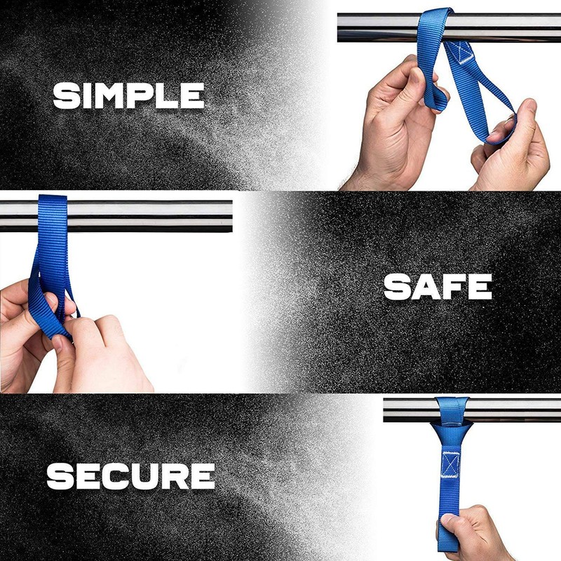 8 Pcs Soft Loop Tie Down Straps Ratchet Towing Cargo ATV UTV Motorcycle gallery