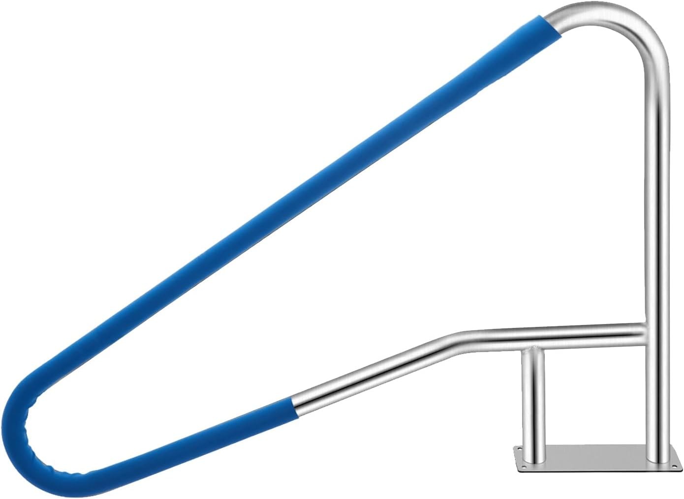 Garvee Pool Handrail 55"x32" 304 Stainless Steel 375LBS Load For Inground Pools gallery