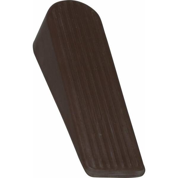 2 Pack Shepherd Brown Rubber Door Stops with Non-Marring Base Resists Scratches gallery