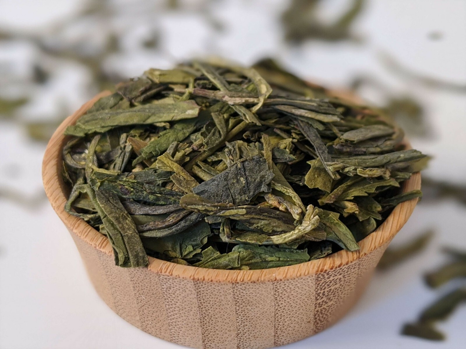 Dragon Well Green Tea Chinese Loose Leaf 8 oz Half Pound Atlantic Spice Company gallery