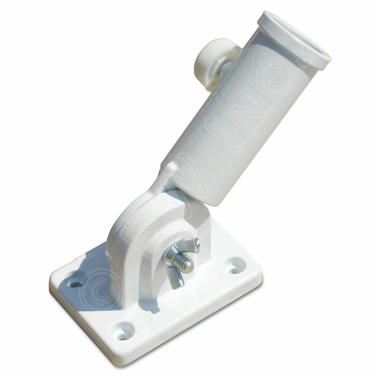 180° Adjustable Flag Pole Bracket Aluminum Flag Display Holder 1" Flagpole gallery