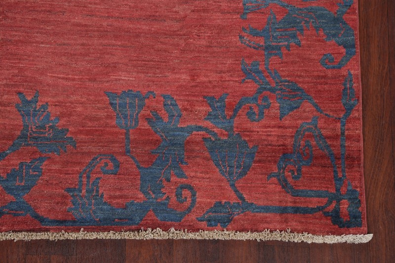 Bordered Gabbeh Kashkoli Hand-knotted Oriental Area Rug 7'x10' Wool Red Carpet gallery