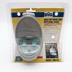 DIG Easy Set Hose End Watering Timer, Up to 8x/day, 2 min – 9 hours, 9001EZ New