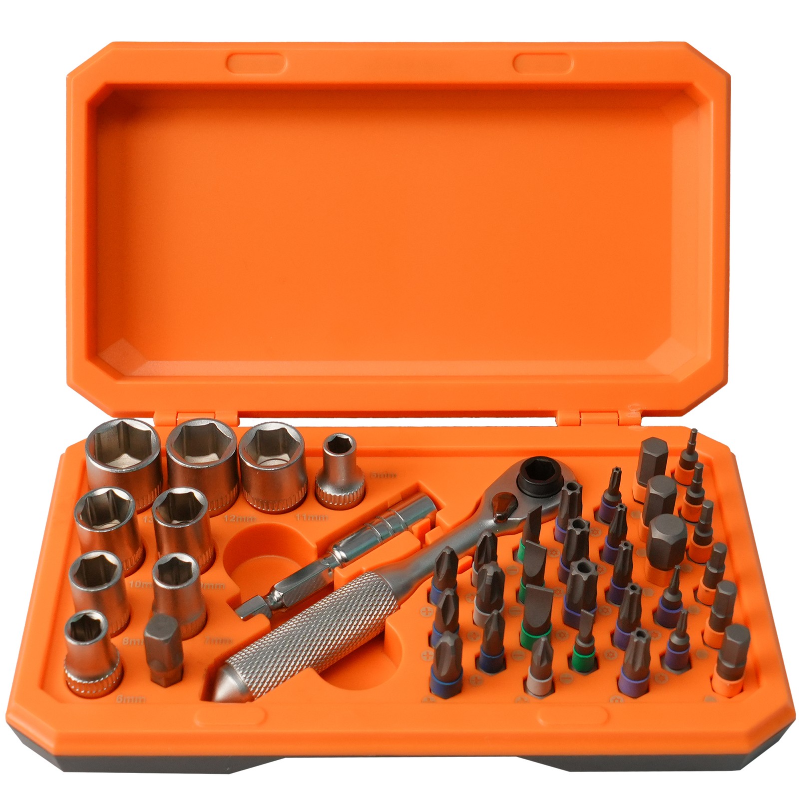 ANXTECH 42 IN 1 Ratchet Wrench Set Repair Tool Kit Torque Wrench S2 Bits gallery
