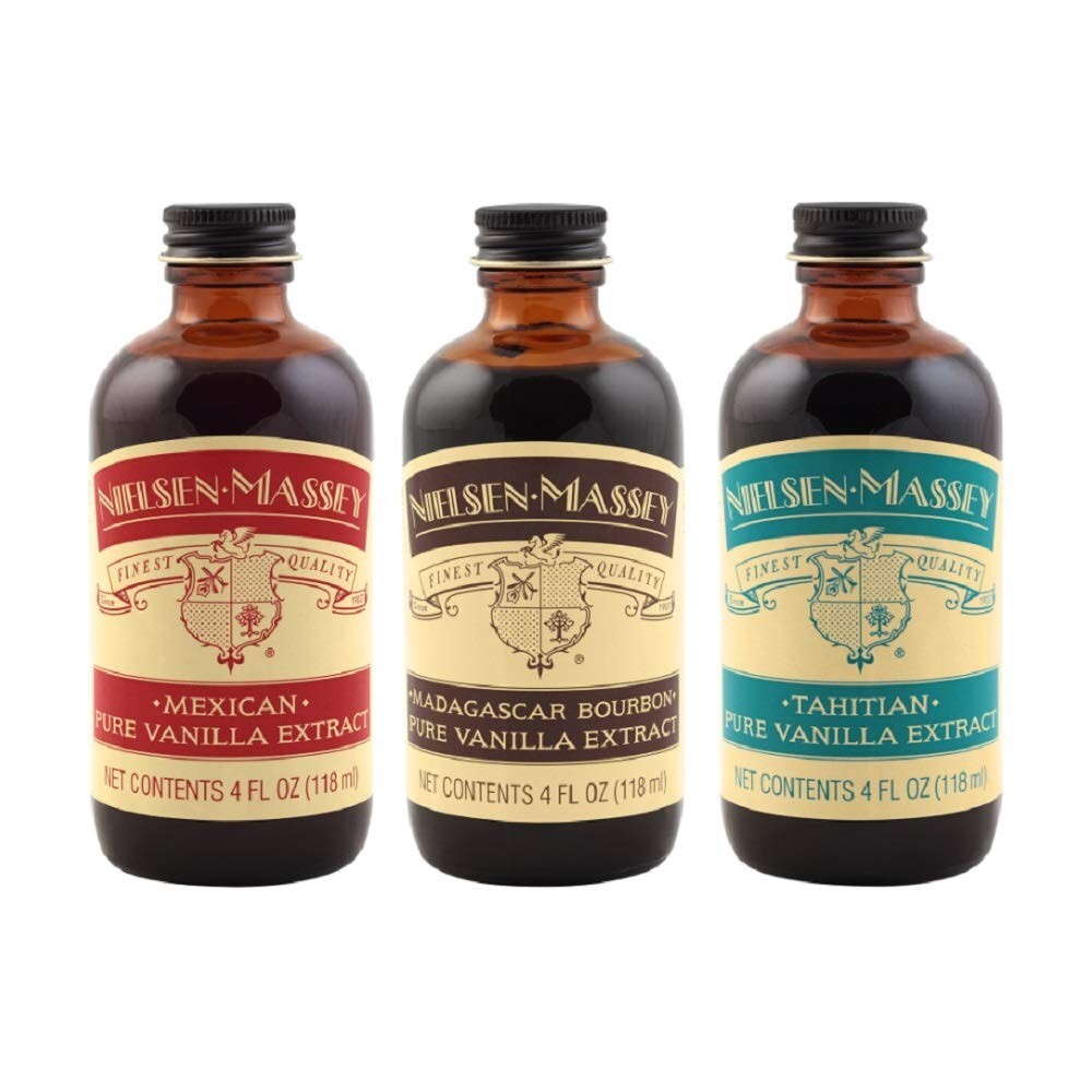 Nielsen-Massey Finest Quality Pure Vanilla Extract 4 FL OZ (3 PACK) gallery