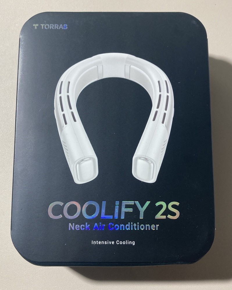 TORRAS Coolify 2S Smart Neck Air Conditioner-3 speed Cooling /Heating Fan NEW