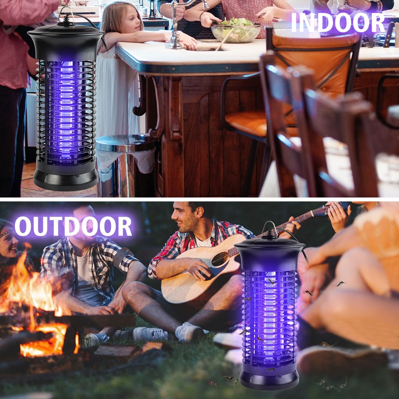 Electric Fly Bug Zapper Mosquito Insect Killer LED Light Trap Pest Control Lamp gallery