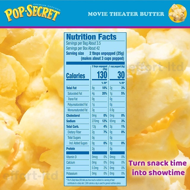Butter Popcorn Microwave Bags - 12 Count, 3 oz Each gallery
