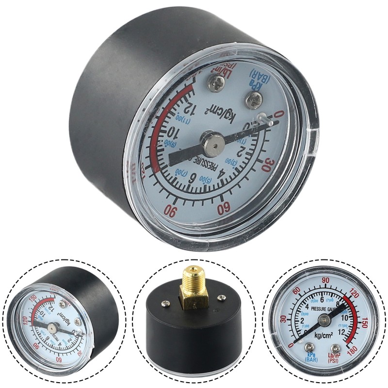 Air Compressor Pressure Gauge for Easy to Read for DIAL 0 180 PSI 0 gallery