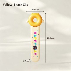 Cute Practical Odorless Easy-Clean Convenient Cartoon Anti-Dirty Hand Snack Clip