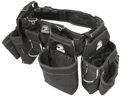 Gatorback Professional Carpenter’s Triple Tool Belt Combo B145 Adjustable Nylon