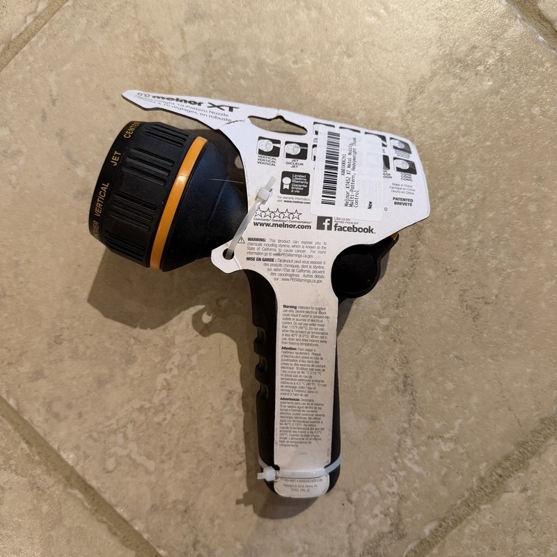 Melnor XT452 XT Metal Nozzle, Multi-Pattern, Heavyweight Thumb Control gallery