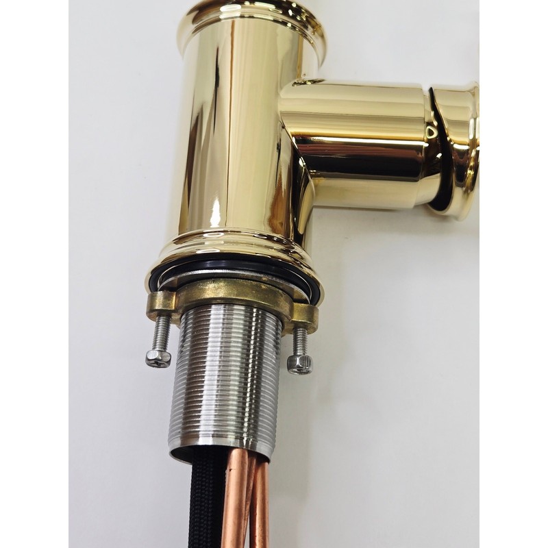 Signature Hardware 434084 Southgate Pull-Down Kitchen Faucet - Polished Brass gallery