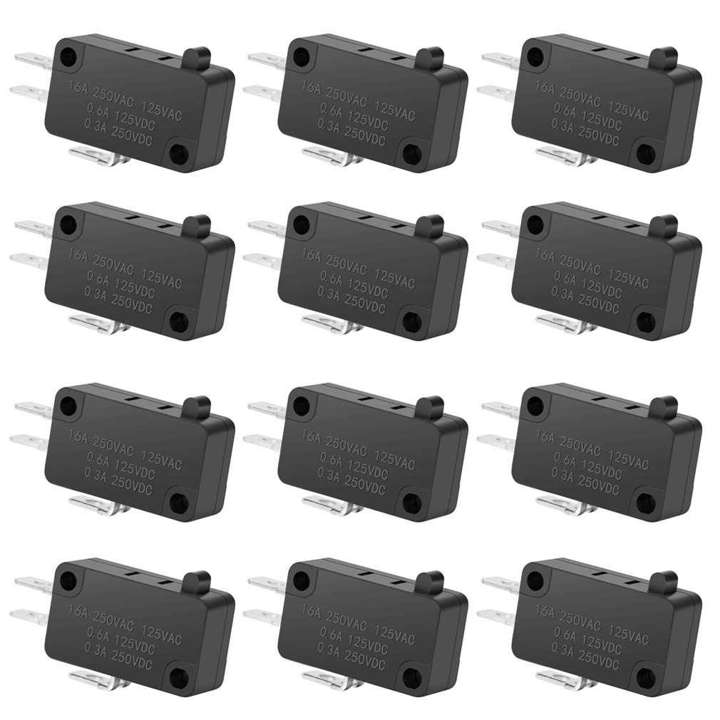 125V/250V 16A SPDT Snap Action Button Micro Limit Switch for Microwave Oven D gallery