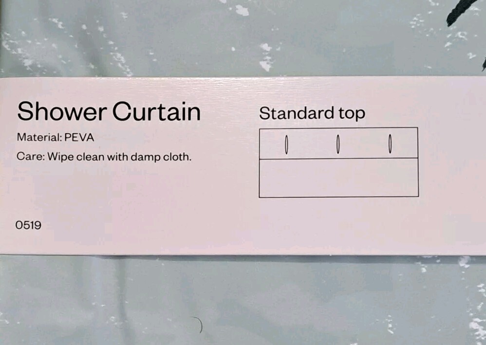 NEW Room Essentials "Mountains" Novelty PEVA 72”x72” Shower Curtain gallery