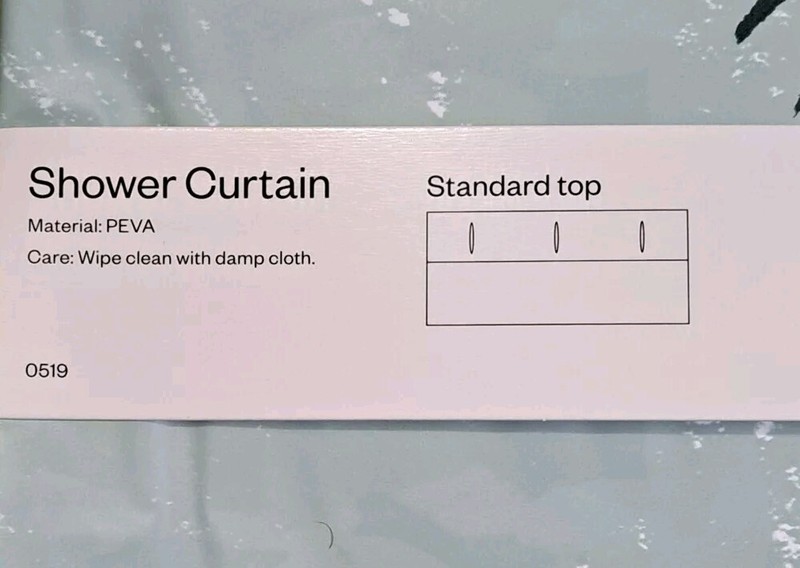 NEW Room Essentials "Mountains" Novelty PEVA 72”x72” Shower Curtain gallery